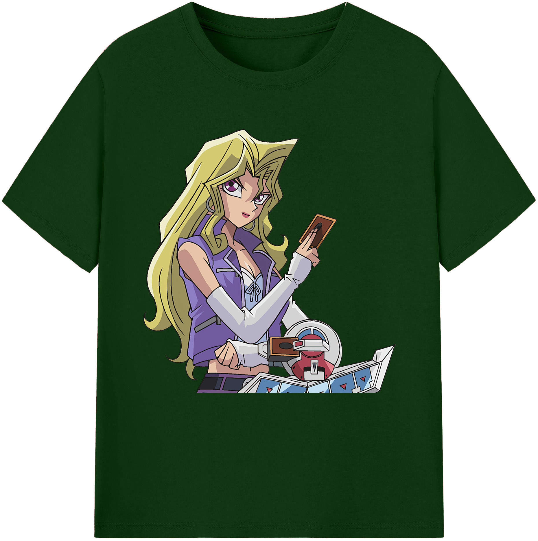 （画像用） 遊☆戯☆王 Yu-Gi-Oh! 綿100％半袖Tシャツ（フロントプリント）